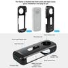 Для Insta360 X3 PULUZ металлическая защитная клетка корпусная рамка с силиконовой крышкой объектива (черный)