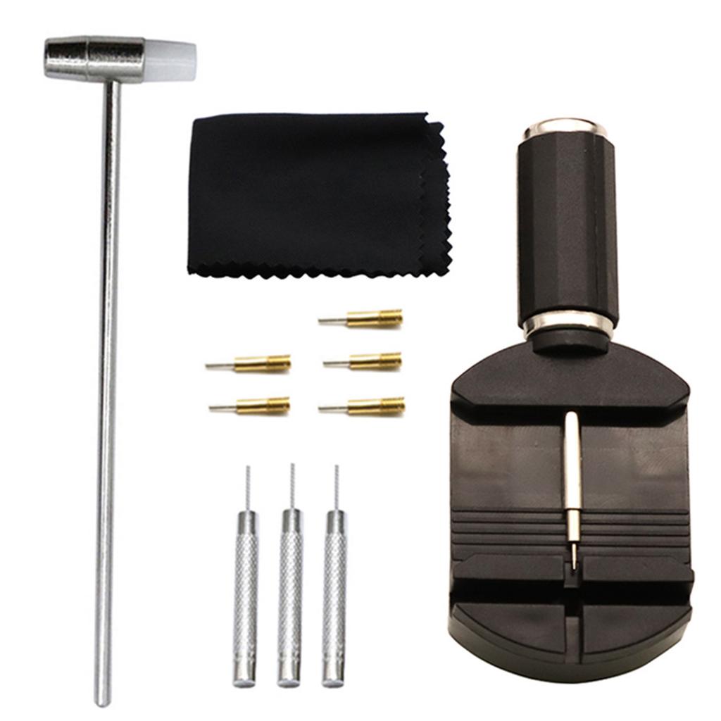 11Pcs Professional Watch Repair Tool Set for Strap Band Adjustment Pin Remover Regulator Maintenance Daily Use
