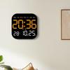 Wall-mounted Electronic Wall Clock Temperature Display Table Clock Digital LED Clocks for Bedroom