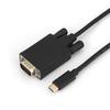Кабель Type-C на VGA HD для мобильных телефонов, ноутбуков и ТВ-мониторов - 1080p