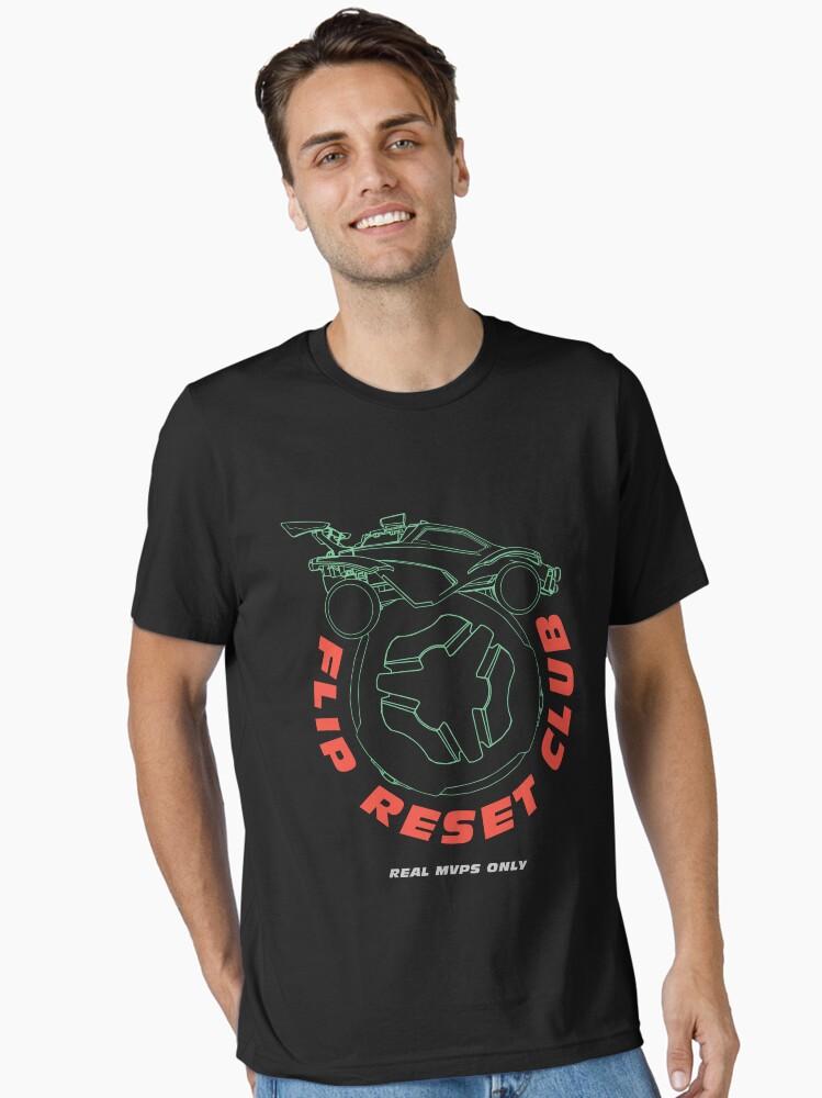 Rocket League Vintage Rocket Soccer League, Flip-Reset Club, Clean Design Essential Unisex T-Shirt