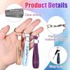 30 Pcs Employee Appreciation Gift Thank You Silicone Key Ring Inspirational Quote Keychains Staff Motivational Appreciation Gift