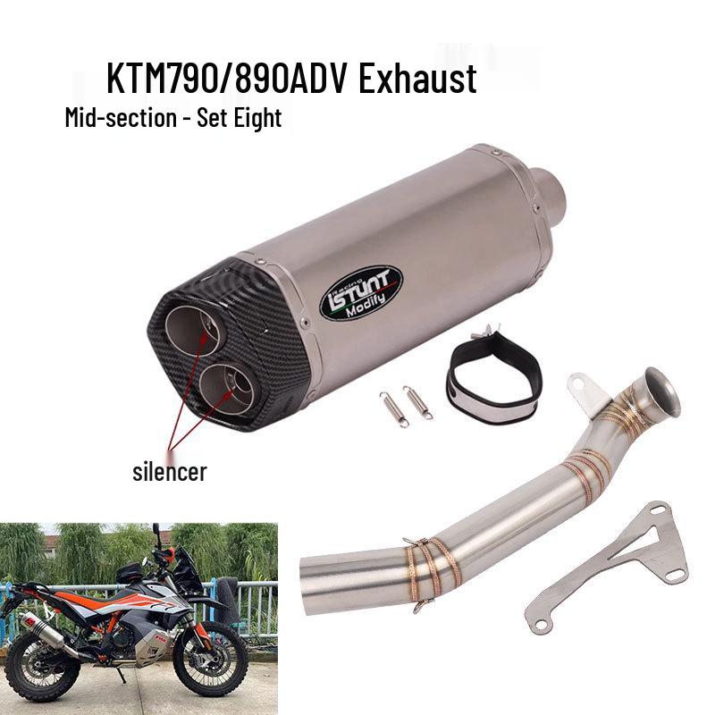 Средняя часть выхлопной системы для мотоциклов KTM 790/890 ADV