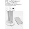 Энергосберегающая USB двойная лампа-прищепка светодиодная складная лампа для чтения настольная лампа для учебы