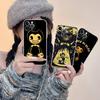 Чехол для телефона Game B-bendy And The Ink M-machine для iPhone 17 16 15 14 11 12 13 Mini Pro XS Max Plus Funda Shell