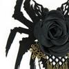 Halloween Party Spider Tassel Top Hat Hair Accessories Hairpin Goth Black Ball Annual Meeting Headgear Fj-43-1