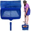 Leaf Rake Deep Bag Professional Swimming Pool Cleaning Nets Rubbish Skimmer Mesh SPA Pond Leaves Cleaning Net Pool Accessories