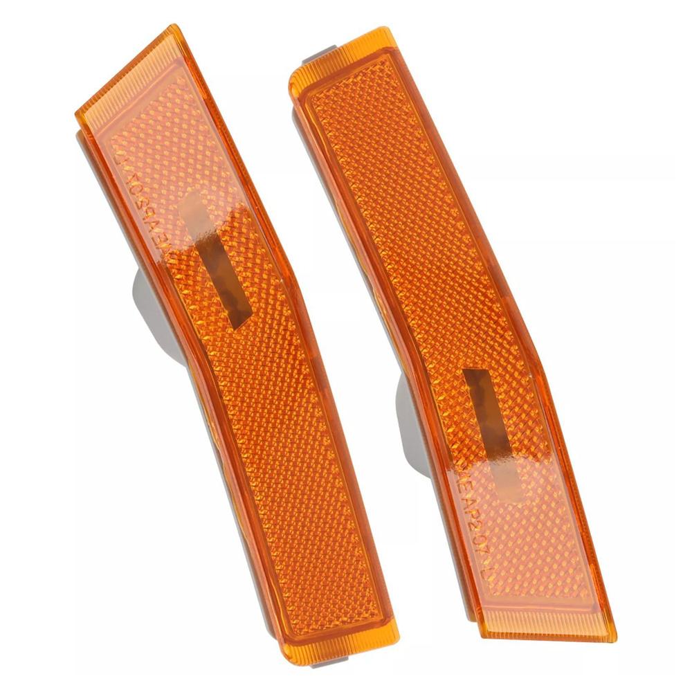 Для 2007-2010 Lincoln MKX Оболочка бокового габаритного огня переднего бампера янтарная левая+правая