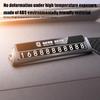Car Parking Card Dashboard Temporary Number Plate Portable Telephone Number Plate With Magnetic Numbers For Travel Daily Life