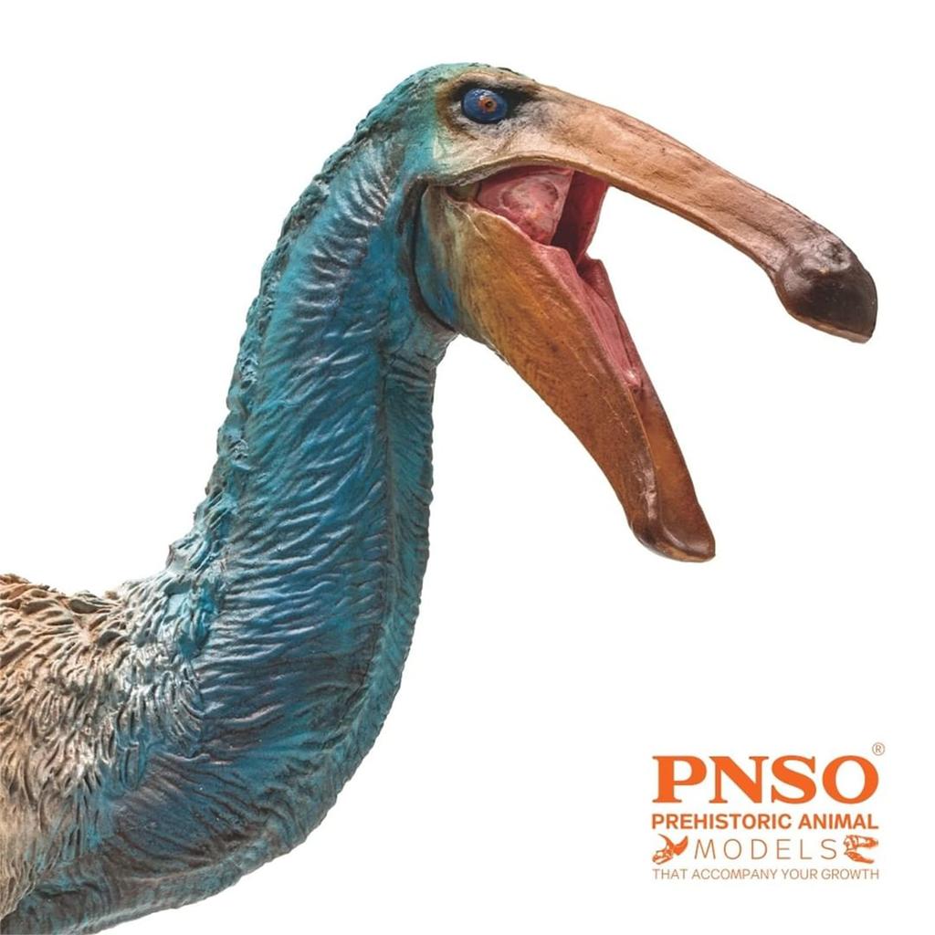 PNSO Growth Series 64 Доисторический класс Deinocheilus Окрашенный готовый продукт Deinocheilidae Sauriformes Фигурка динозавра животного Пластиковая модель Игрушка
