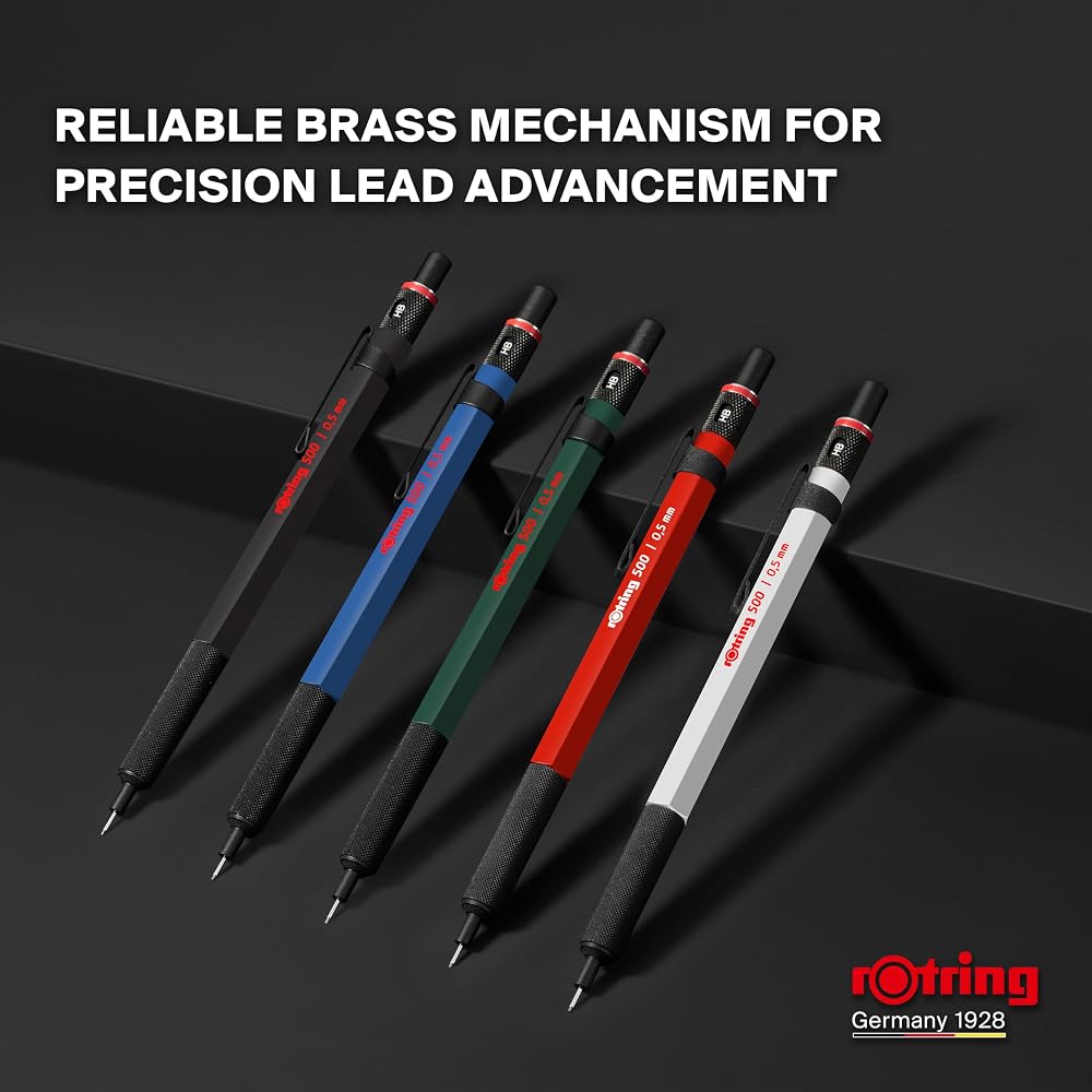 Механический карандаш Rotring 500 0,5 мм Ярко-красный 2218726