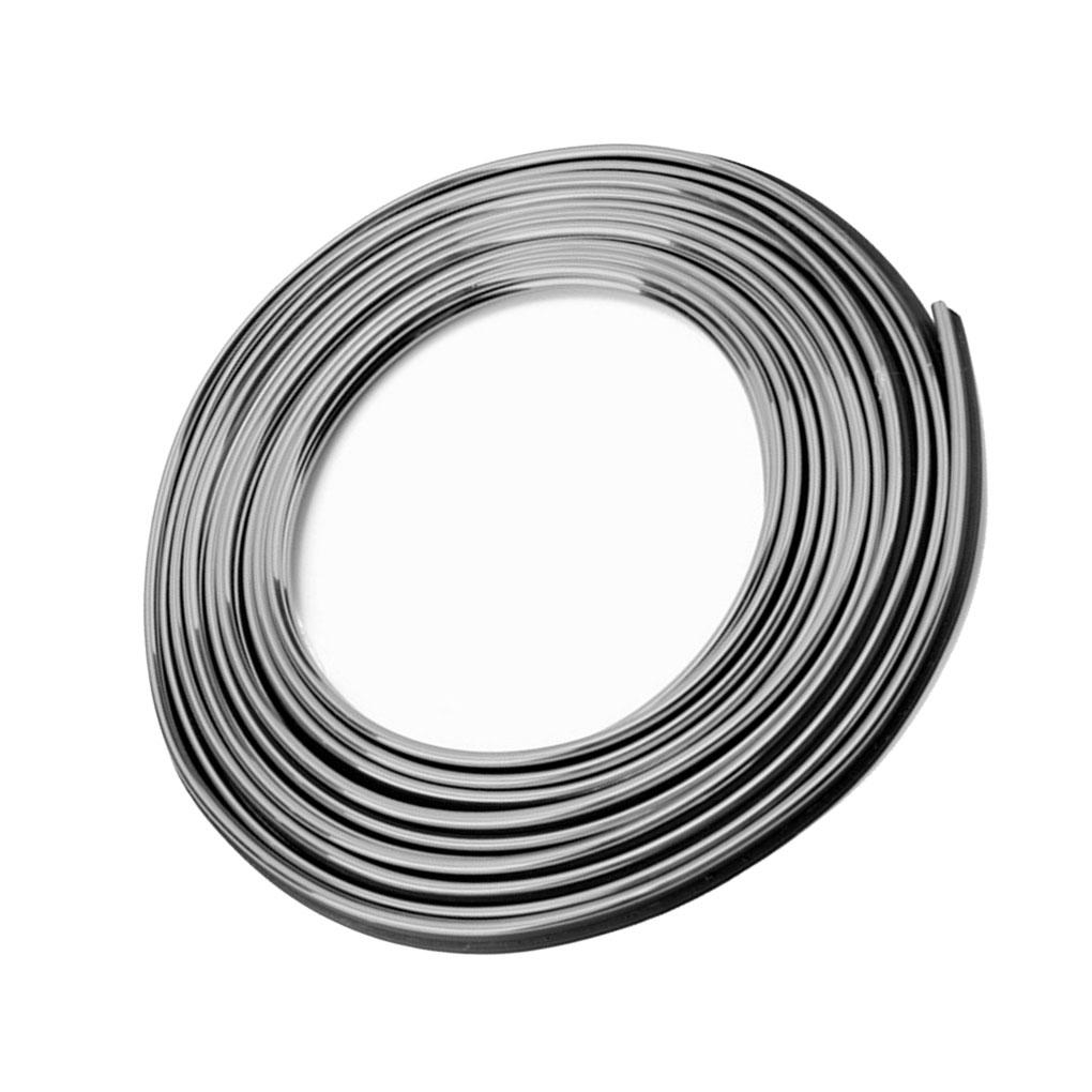 Автомобильная декоративная полоса для внутренней и внешней отделки 5 метров Внутренняя молдинговая отделка Линия отделки Вставка на приборную панель Дверная панель Декор