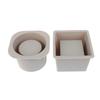 Flower Pot Silicone Mold Diy Large Concrete Cement Pot Mold Square Epoxy Resin Molds Holder  Epoxy Clay Mould