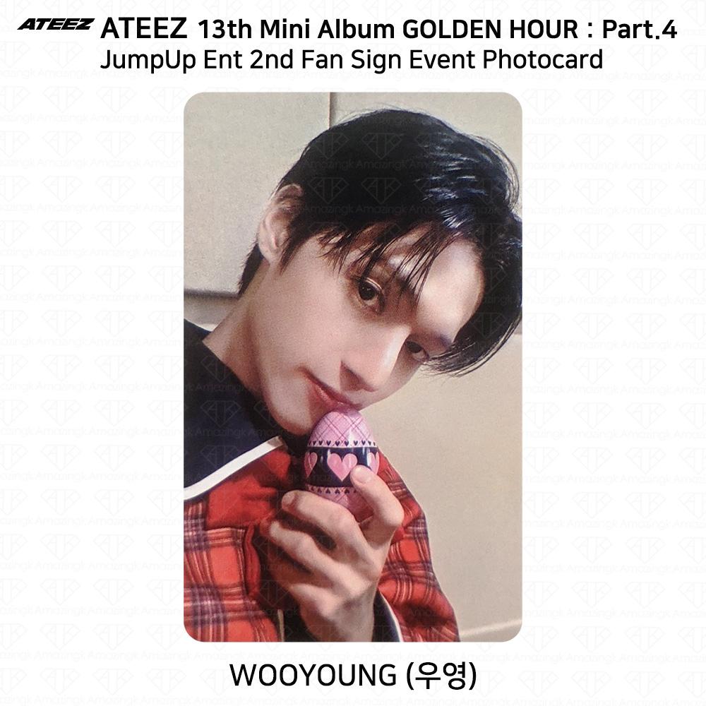 ATEEZ 13-й мини-альбом Golden Hour Pt.4 JumpUpEnt 2-я фотокарточка для фансайна