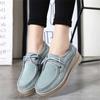 Blue Round Tip White Shoes For Women Vulcanize Loafer Woman Luxury Women's Cool Sneakers Sport Sepatu Importers Luxury