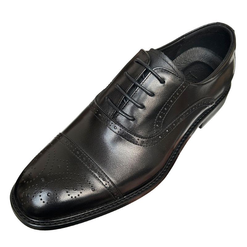 Three Joint Brock кожаные туфли мужские деловые деловые кожаные дышащие костюмные туфли для жениха свадебные туфли мужские кожаные туфли деревянный каблук