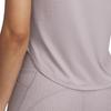 Under Armour Запуск Элитный Удобный Быстросохнущий Стильный Простой Футболка с коротким рукавом Обычная Женские Топы Светло-фиолетовый 1389564-009