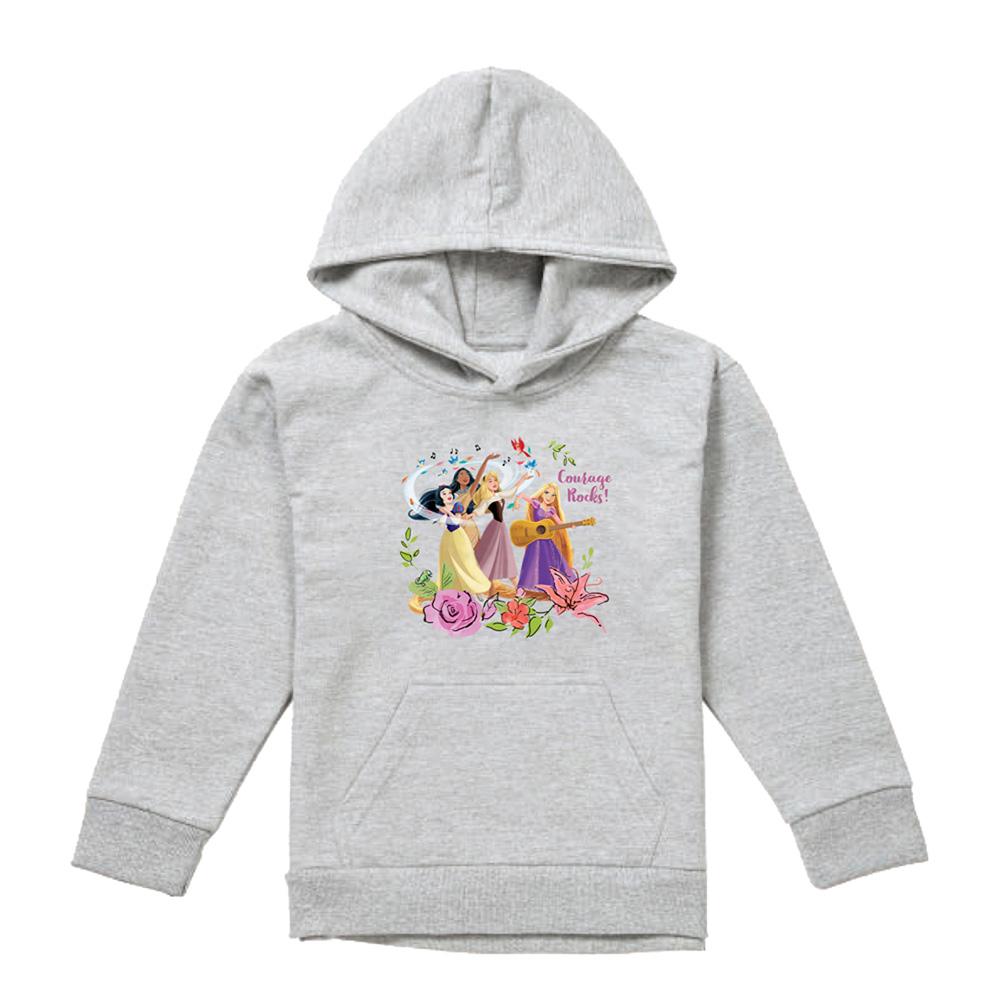 Disney Princess Childrens/Kids Snow White Pocahontas Sleeping Beauty Heather Hoodie