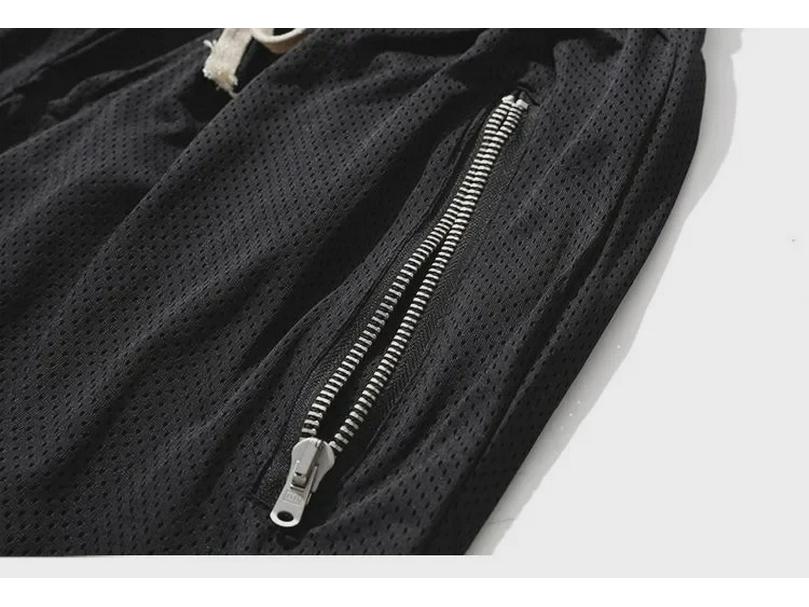 Мужские быстросохнущие дышащие свободные шорты для бега и баскетбола