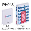 New York Paris London Series Luxury Fake Book Decoration Remote Control Storage Box Fashion Coffee Table Decoration Accessories
