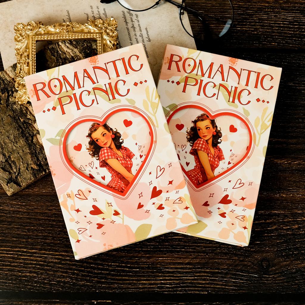 Серия «Романтический пикник» Портативный блокнот на три сложения Детский наградной справочник Портативный дневник