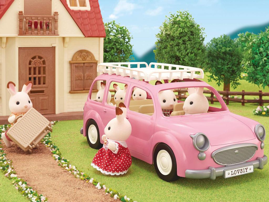 Sylvanian Families Транспортное средство [Пикниковый фургон с большим количеством места для поездок] V-06