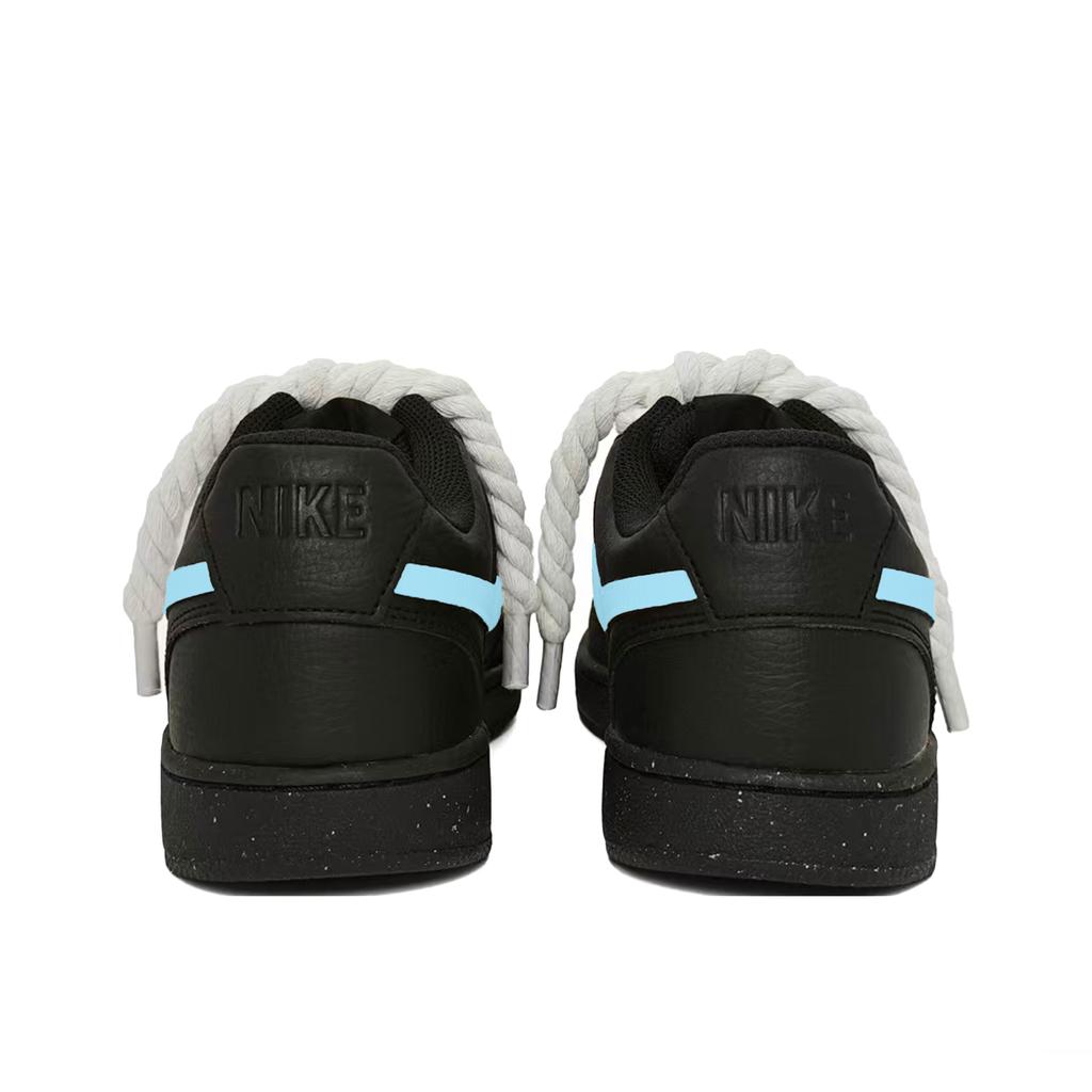 Nike Court Vision Low Blue Trace Abrasion Resistant Lightweight Wear resistant And Lightweight Low top Skateboard Shoes DH2987-002(Team275-)