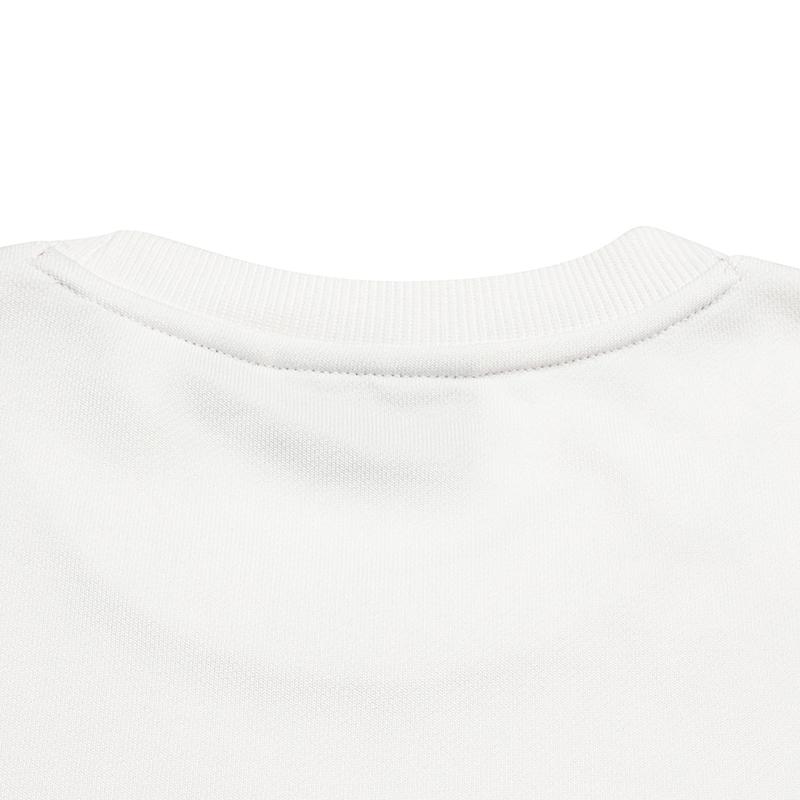 Fila Оригинальный пуловер «Пион» Простая мода Классический Ретро Повседневный Универсальный Удобный Свободный Свитшот с круглым вырезом Унисекс свитшот F51U619203FIV