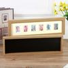 Mini Picture Frames Wooden Memorial Photo Frame Room Decoration Baby Growth Photo Album Frame  Home
