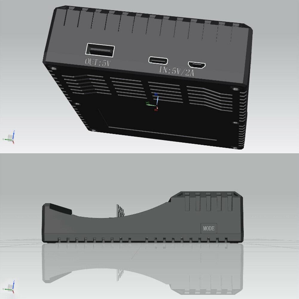 Универсальное смарт-зарядное устройство с ЖК-дисплеем для литий-ионного аккумулятора Ni-MH Ni-CD 9 В AA AAA 18650