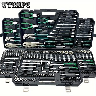 131 шт. набор для ремонта автомобиля, прочный и долговечный, мебель первой необходимости, предпочтительный набор инструментов для ремонта автомобиля