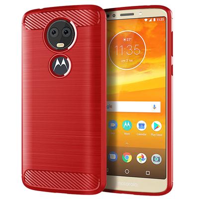 Для Moto E5 Plus E5+ силиконовый чехол задняя крышка из углеродного волокна для moto e5 supra MOTO E5plus мягкий противоударный чехол для смартфона