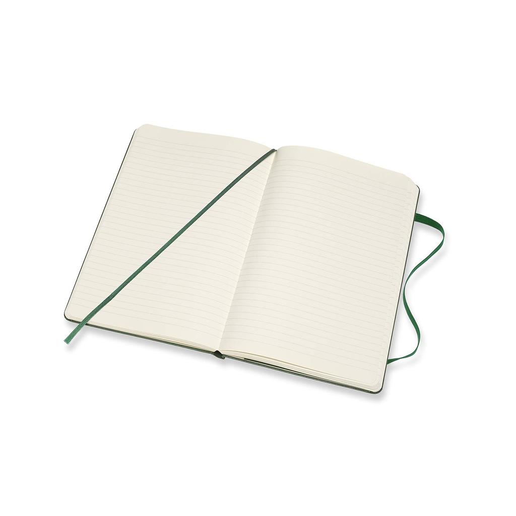 Moleskine Classic Horizontally Large Size X Myrtle QP060K15 Notebook, Hardcover, Ruled, (13cm 21cm), Green,
