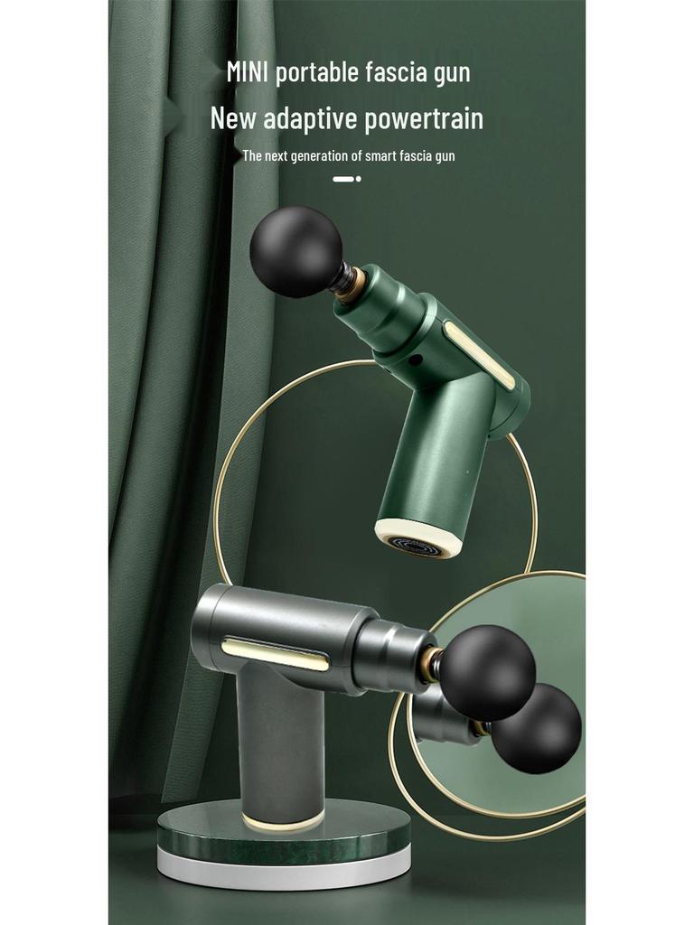 Электрический мини-массажный пистолет для расслабления мышц и облегчения боли в шее