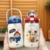 Large Capacity Vacuum Cup Cartoon Coffee Cup Cute Student Water Cup  Gift