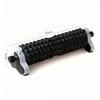 Black Foam Roller, Height Adjustable Yoga Pole, EVA Fascia Roller for Muscle Relaxation (Black)