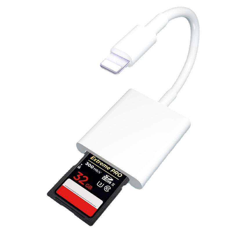 Совместимый картридер SD для Apple Lightning/Android Type-C для мобильных устройств, iPad и камер