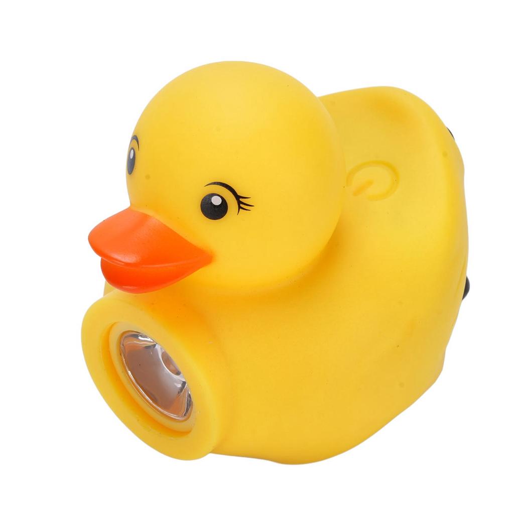 Duck Bicycle Horn with Light Silicone 850mAh Battery Improve Safe Riding Duck Bike Bell for Electric Scooters