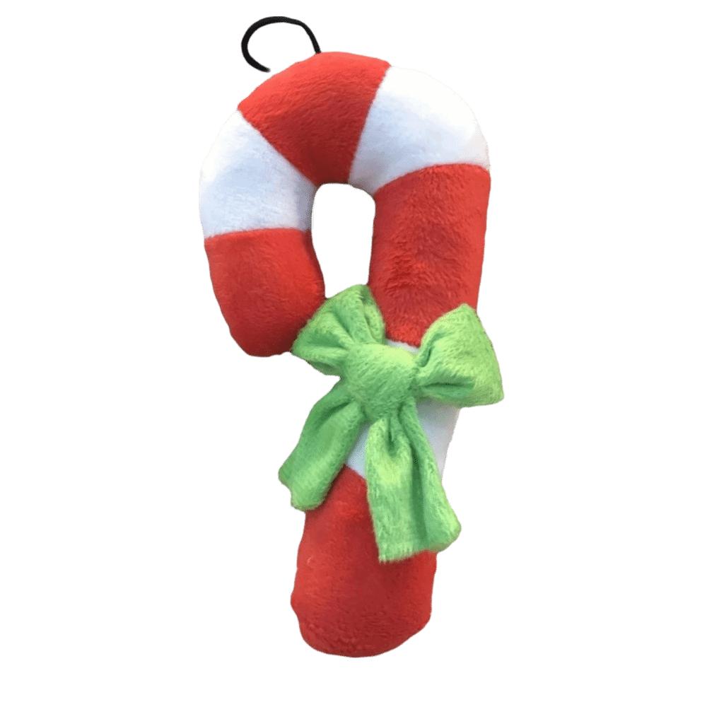 Christmas Candy Squeak Extra Large Red&White Stripes Candy Cane Christmas Decorations Candy Shaped Hanging Ornaments