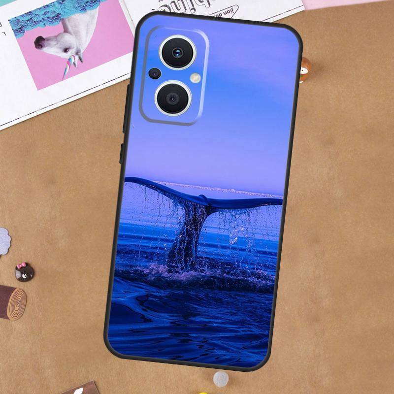 Blue Whale For OPPO Reno 13F 11F 12F 14F 10 11 12 13 14 Pro 8T 7 8 Lite OPPO Find X9 X8 X6 X5 Pro Case