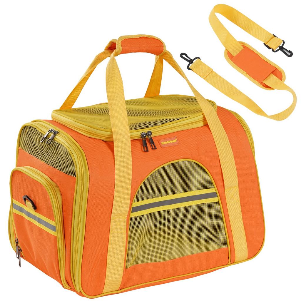Pet Bag Mesh Breathable Hand-held Cute Travel Dog Walking Backpack Cat Backpack Carrier