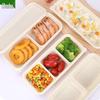 Dalu Corn Starch Double Compartment Disposable Meal Box