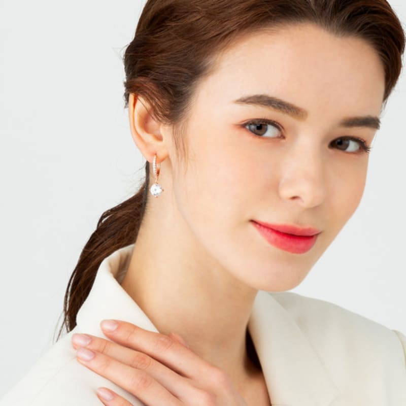 Серьги ELLE Jewelry 14K Bling Day (золотой пин) ELGPEE320