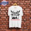 Mayhem Deathcrush Металл Euronymous Мертвый Футболка с коротким рукавом Полный размер S-5XL Унисекс Футболка
