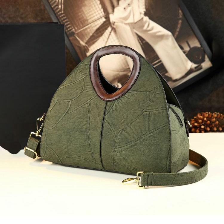 Crossbody Bag Female Jiaozi Shoulder Bag Handbag Simple Mother Bag Retro Personality Handbag