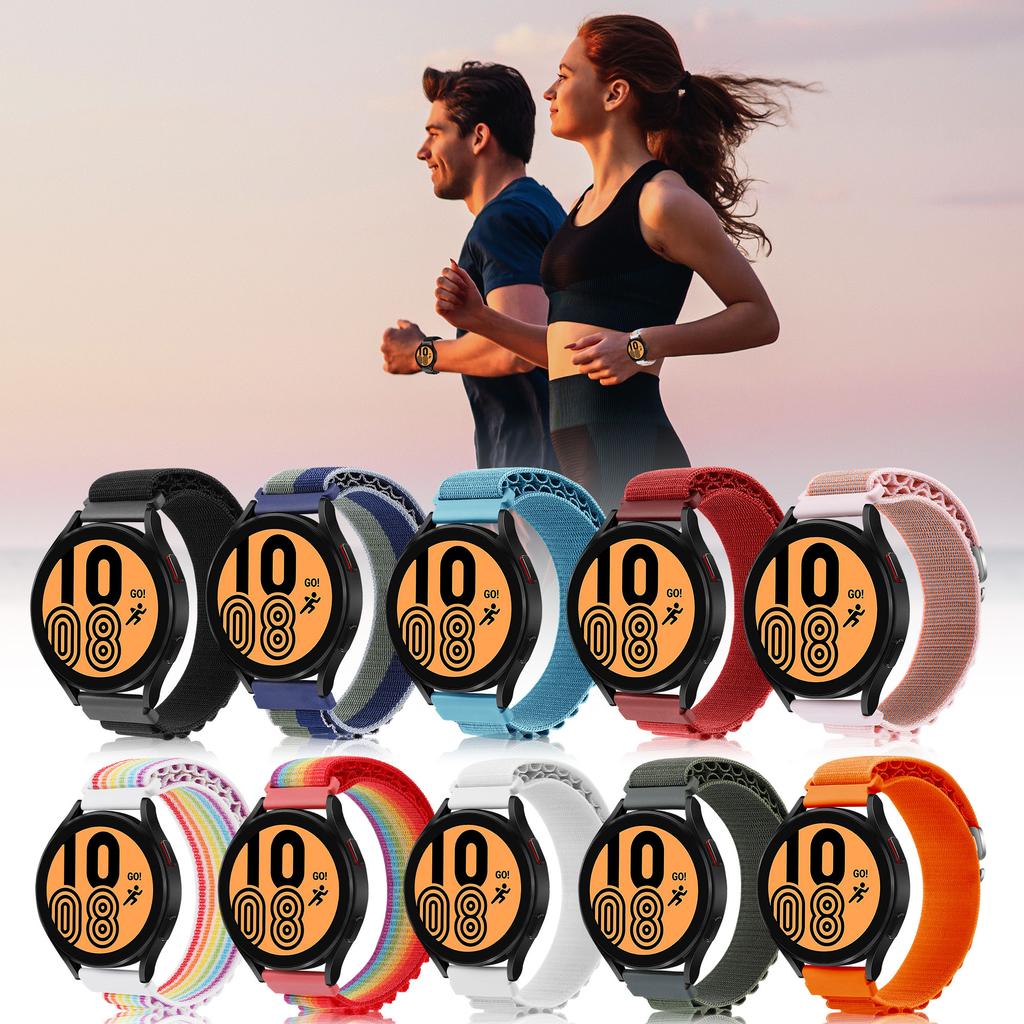 20 мм 22 мм ремешок для Samsung Galaxy watch 7/6/4/5/Pro/classic/3/active 2/Gear S3 Альпийский петлевой браслет ремешок HUAWEI GT 2 4 3 Ремешок