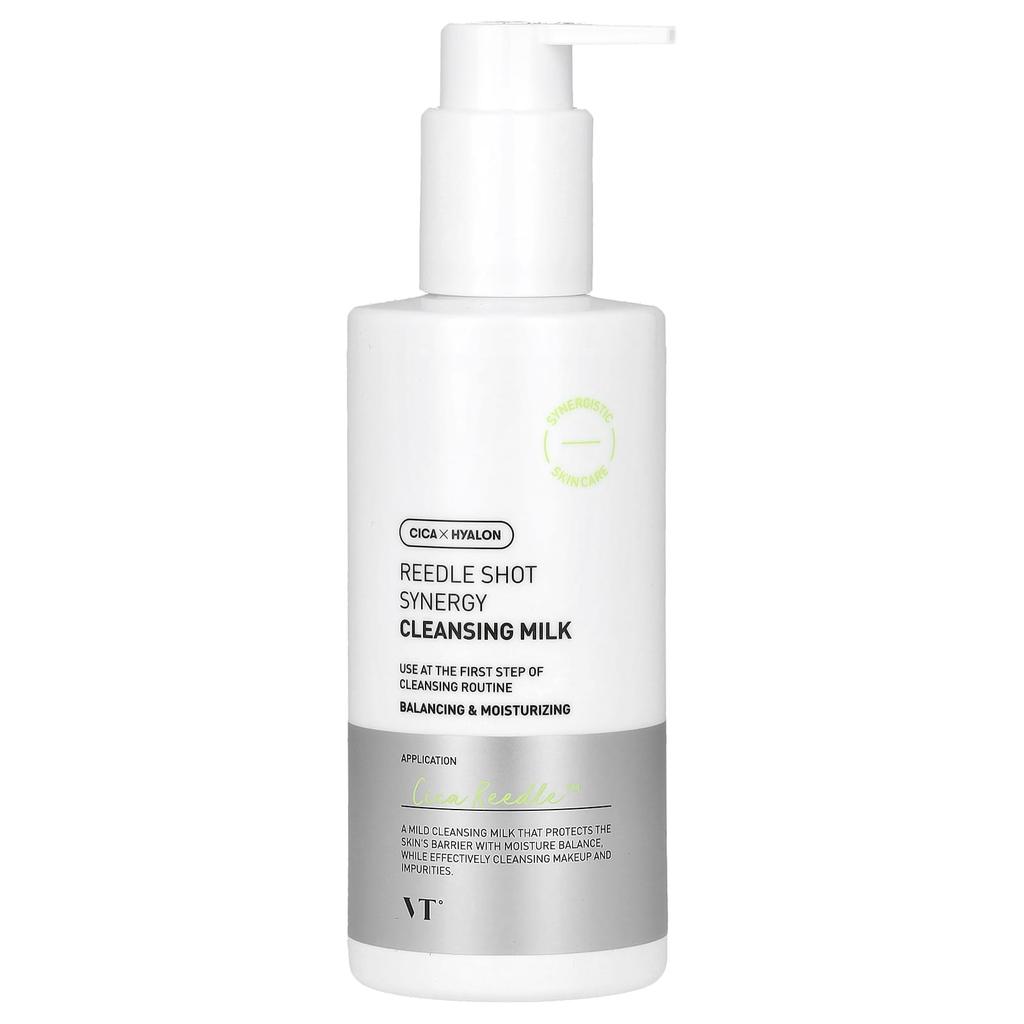VT COSMETICS Reedle Shot Synergy, Очищающее молочко, 200 мл (6,76 жидких унций)