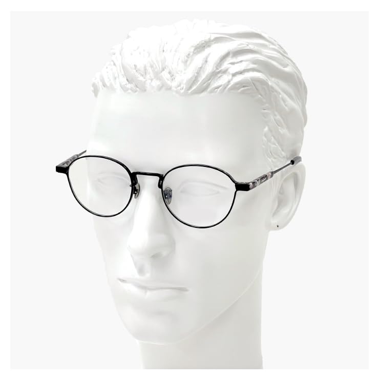 Очки Yohji Yamamoto Сделано в Японии 1 c01 49мм Очки Yohji Yamamoto Бренд Тип Бостон Бета-Титан Черный Черная Оправа Черная Оправа Сделано в Сабаэ Демка