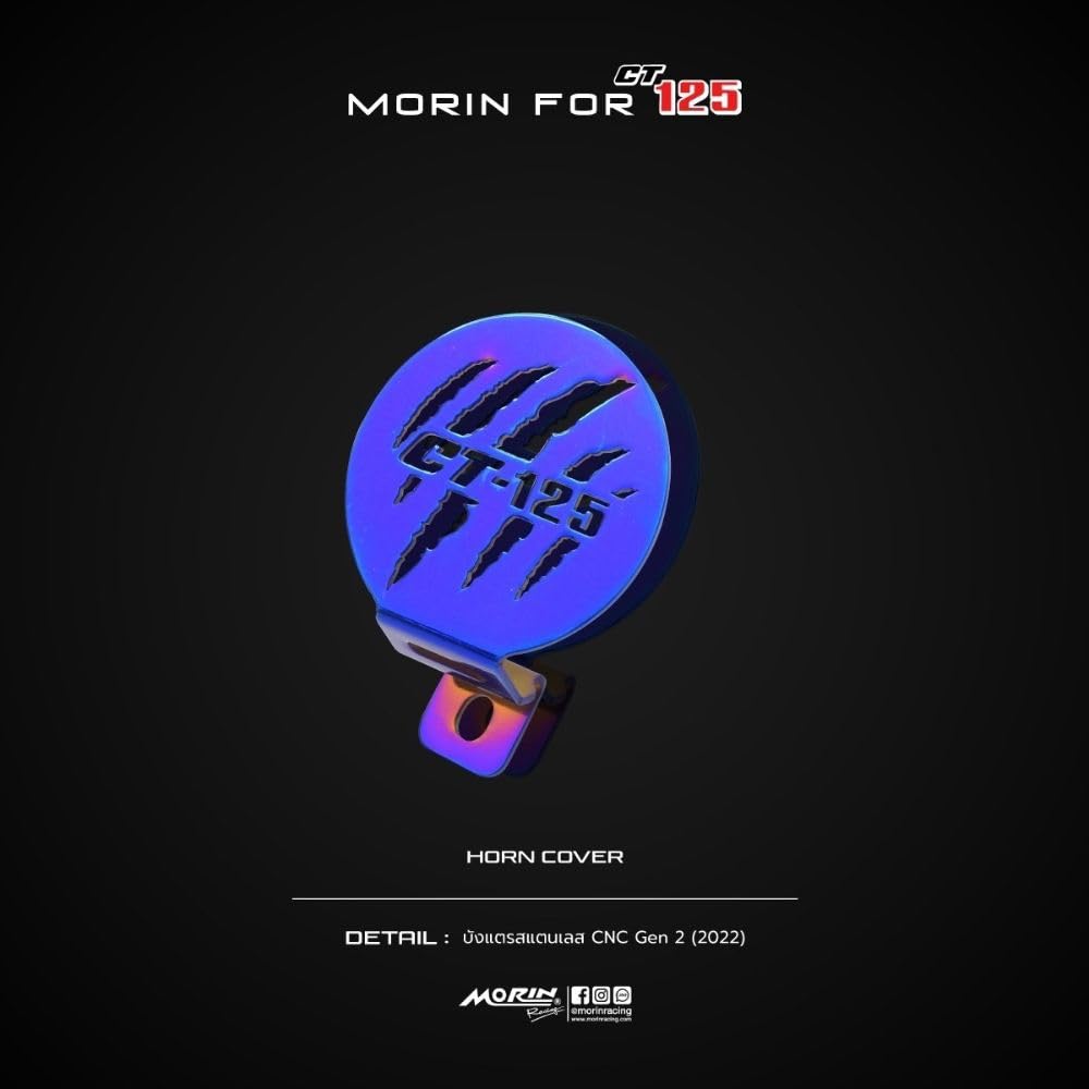 MORIN RACING Крышка клаксона для Honda Hunter Cab CT125 / Защита клаксона для HONDA CT125 JA55 JA65 (Серебряный)