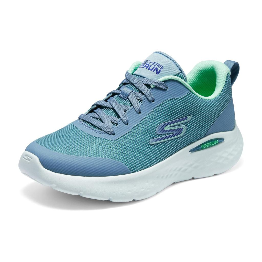 Skechers Go Run Lite Удобная Универсальная Ткань Дышащие Низкие Кроссовки для Бега Женские кроссовки Мятно-Зеленый 129441-SAGE